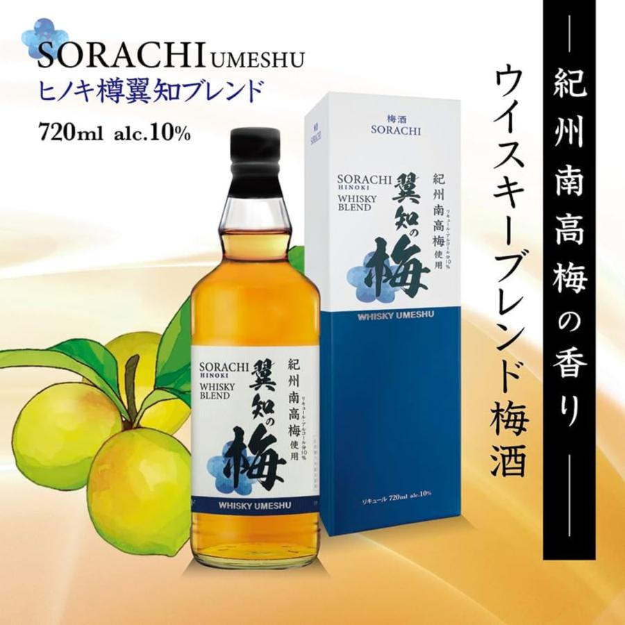 海知の梅 翼知の梅 飲み比べ仕かける ウィスキー組み合わせる 梅酒 720ml ミズナラ樽 ヒノキ樽 国産 御前上等 製造会社堅苦しさ 九鼎大呂