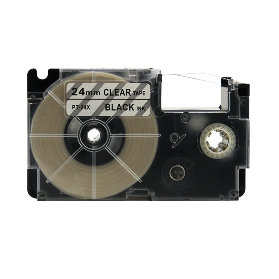 CASIO カシオ ネームランド XRラベルテープ互換9mmＸ8m ピンク10個