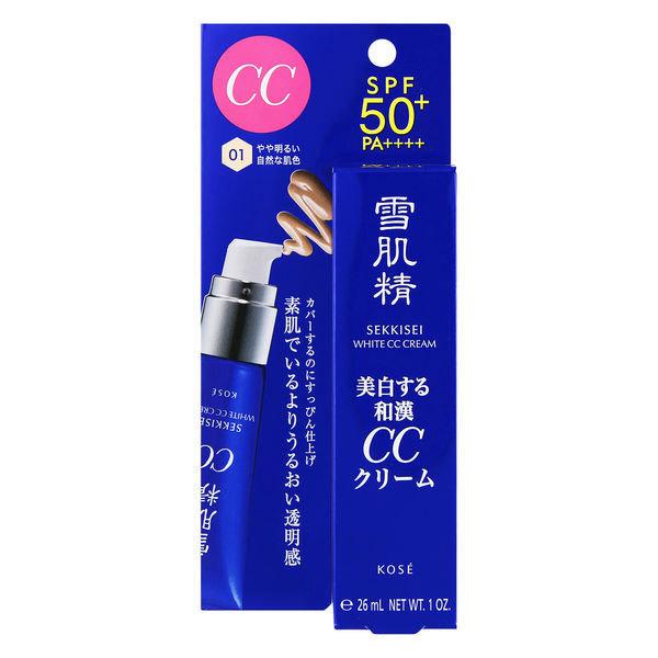 雪肌精 ホワイト CCクリーム SPF50+/PA++++ 30g 全2色｜wlb