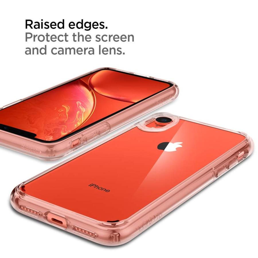 Spigen Iphone Xr ケース 背面クリア 耐衝撃 カメラ保護 ワイヤレス充電 064cs ローズクリスタル B07wloghqfg6s White Label Online 通販 Yahoo ショッピング