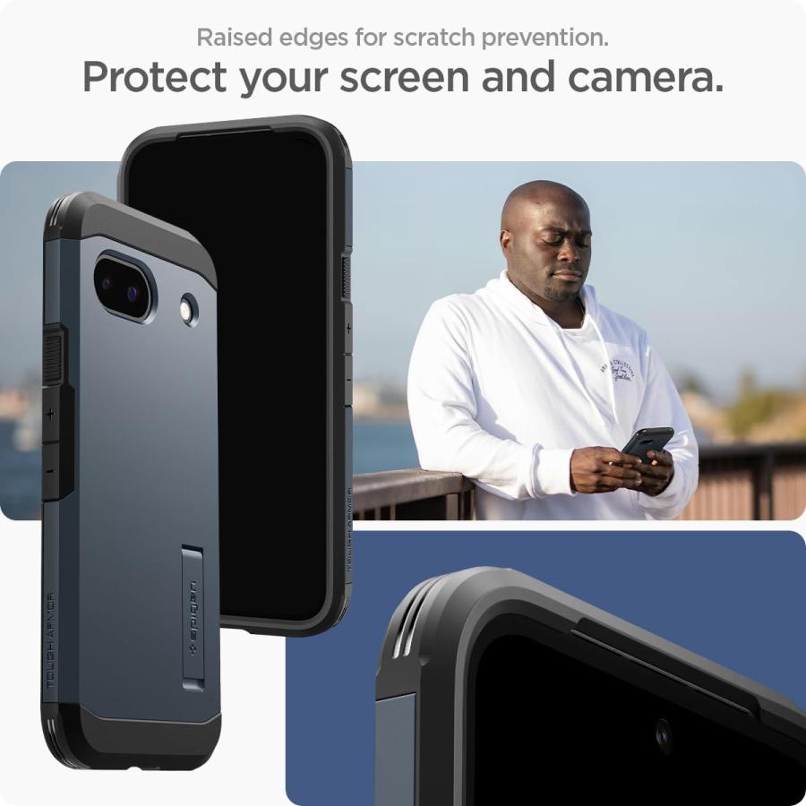 Spigen（シュピゲン） Spigen Google Pixel 8a ケース 耐衝撃 スタンド