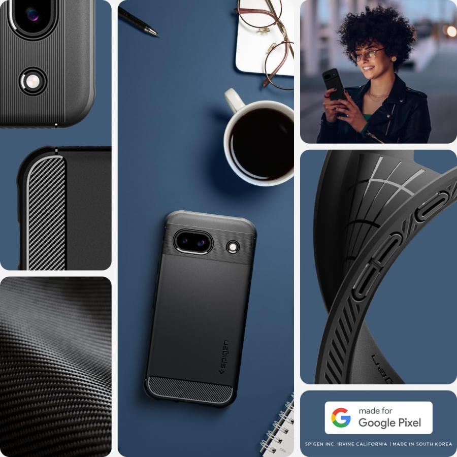 Spigen（シュピゲン） Spigen Google Pixel 8a ケース ワイヤレス充電