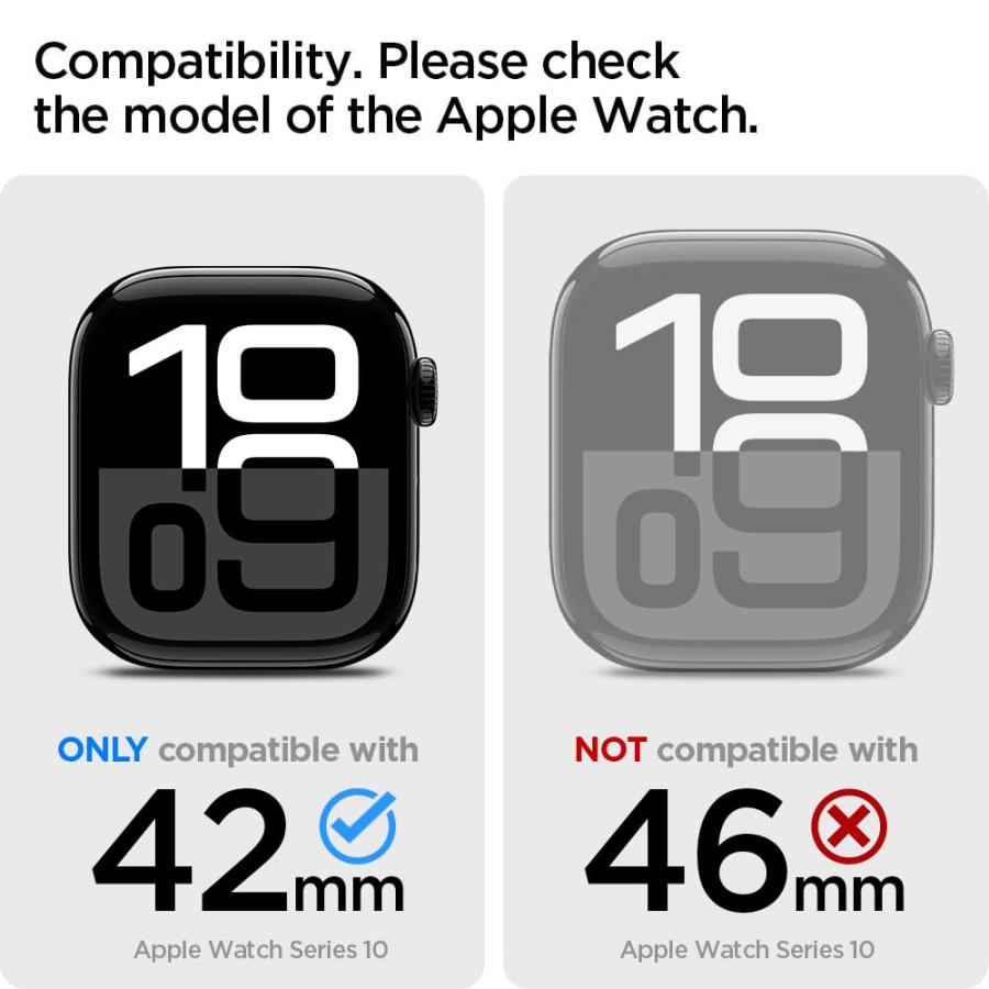 Spigen（シュピゲン） Spigen Apple Watch 11/10 バンド 42mm対応 