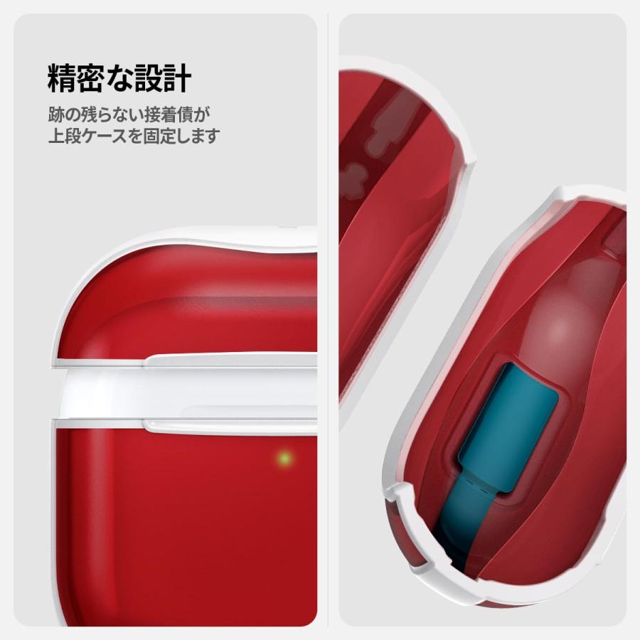 Spigen（シュピゲン） Spigen Airpods 第4世代 ケース エアポッズ4 半