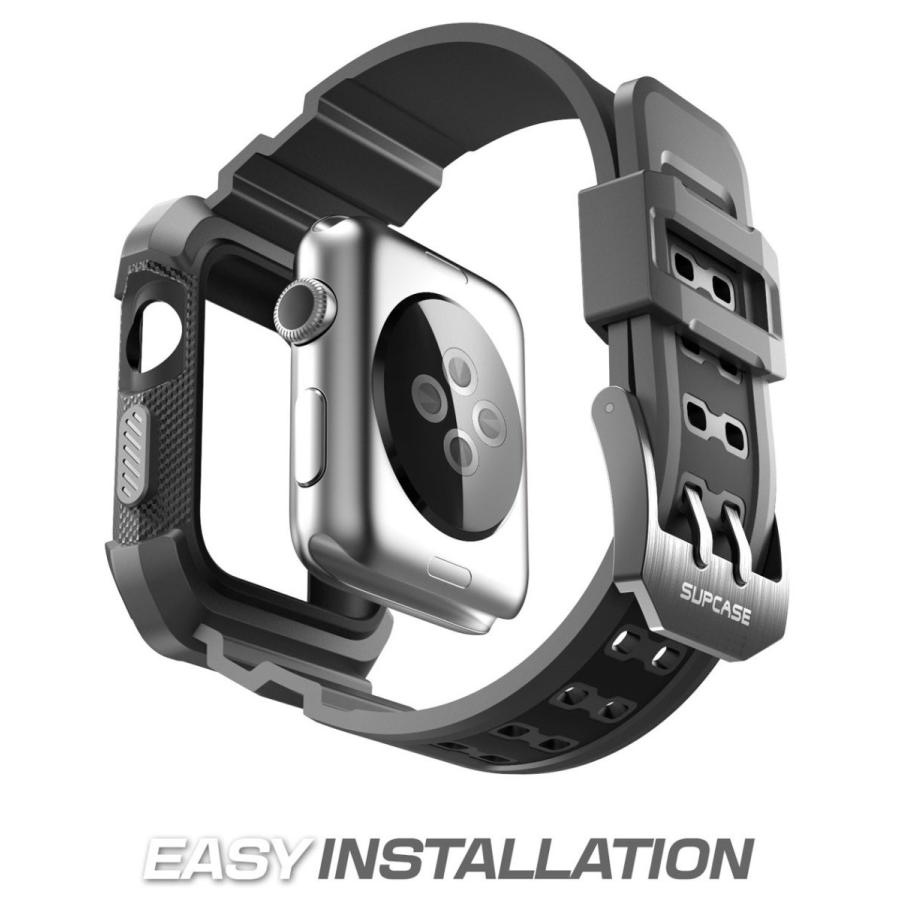 アップルウォッチ ケース バンド 一体型 Supcase Apple Watch 3 2 1 42mm 黒 カバー ベルト Wlob077d118jy White Label Online 通販 Yahoo ショッピング