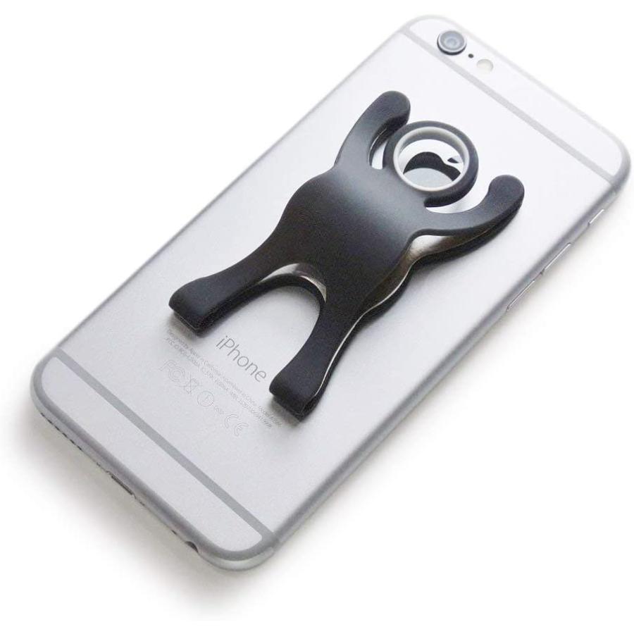 Viva Hero ビバヒーロー ブラック 片手で安心操作 落下防止 スタンド機能 三脚機能 まで備えた マルチアクセサリー Wlob00paf7fik White Label Online 通販 Yahoo ショッピング