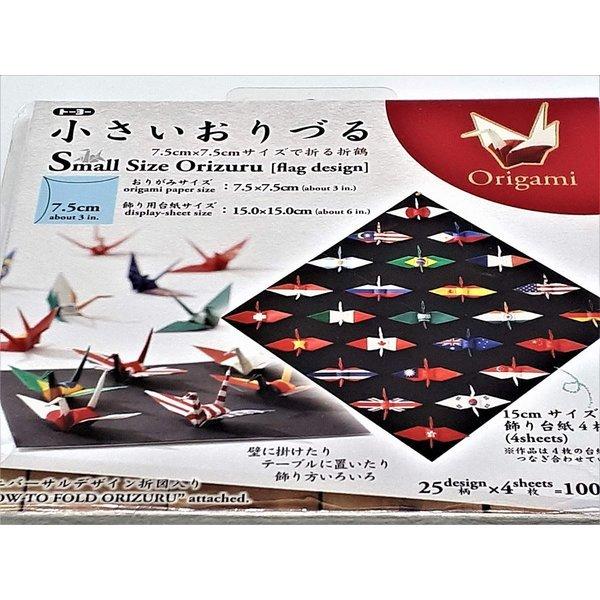 折り紙 国旗 おりがみ 25柄 7 5ｃｍ角 100枚入 トーヨー 小さいおりづる Wlob00y7qe1nk White Label Online 通販 Yahoo ショッピング