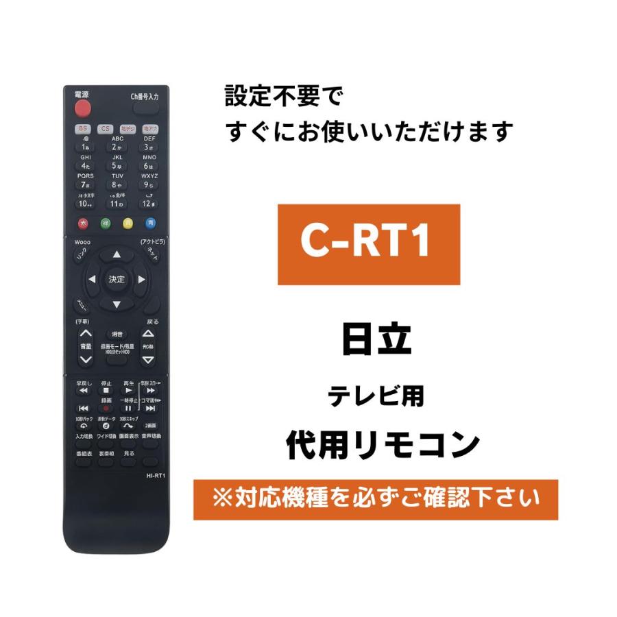 HITACHIテレビ用 かんたんリモコン C-RU1 20本セット Amazon | 日立