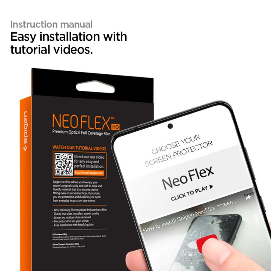 スマホ液晶保護フィルム Galaxy S Ultra Spigen 全面保護 液晶保護フィルム 貼り直し可能 2枚入 Afl006 Wlob092d333 White Label Online 通販 Yahoo ショッピング