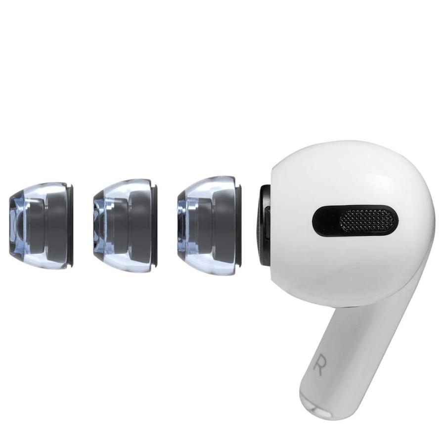 AZLA SednaEarfit XELASTEC for AirPods Pro イヤーピース SS/S/MSサイズ各1ペア スモーキーアビス | AZLA | 01