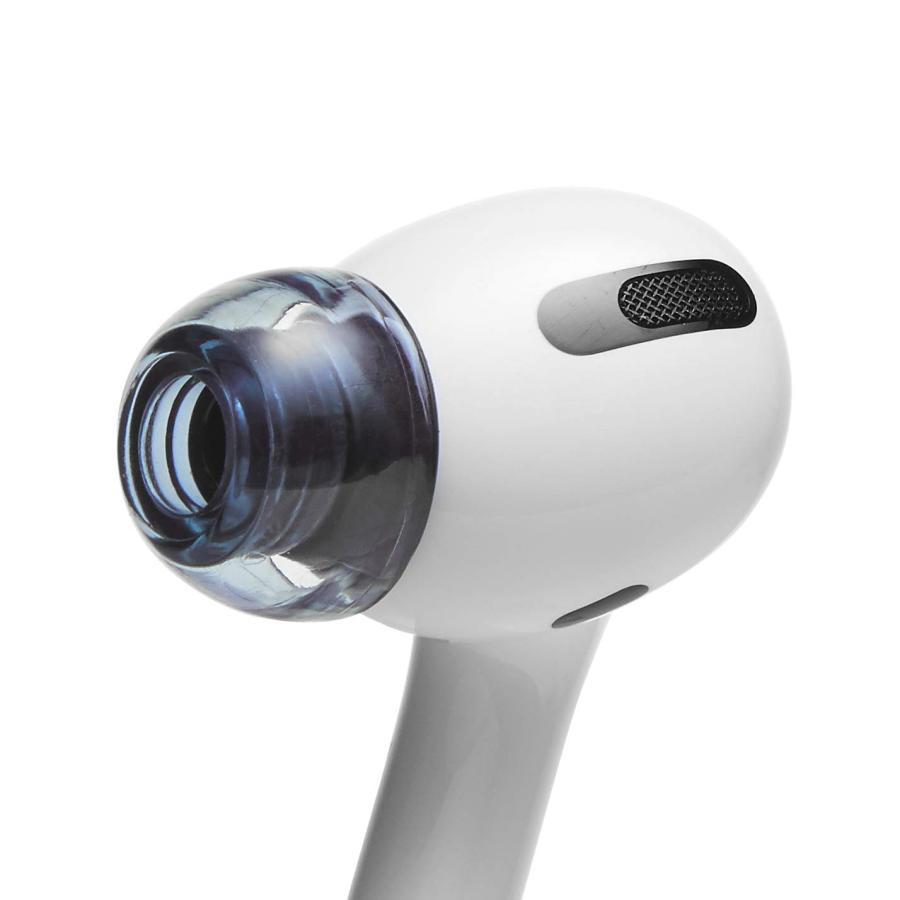 AZLA SednaEarfit XELASTEC for AirPods Pro イヤーピース SS/S/MSサイズ各1ペア スモーキーアビス | AZLA | 04