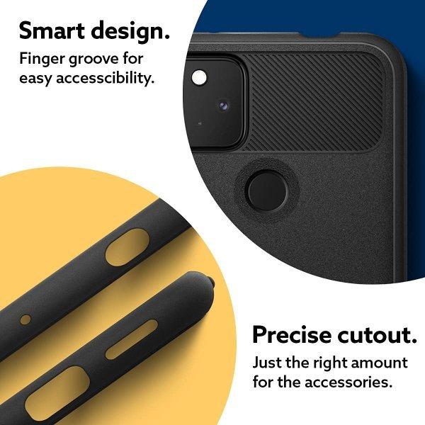 Google Pixel5a 5g スマホケース ストラップホール付 指紋防止 Caseology Acs マットブラック Wlob08xbczblh White Label Online 通販 Yahoo ショッピング