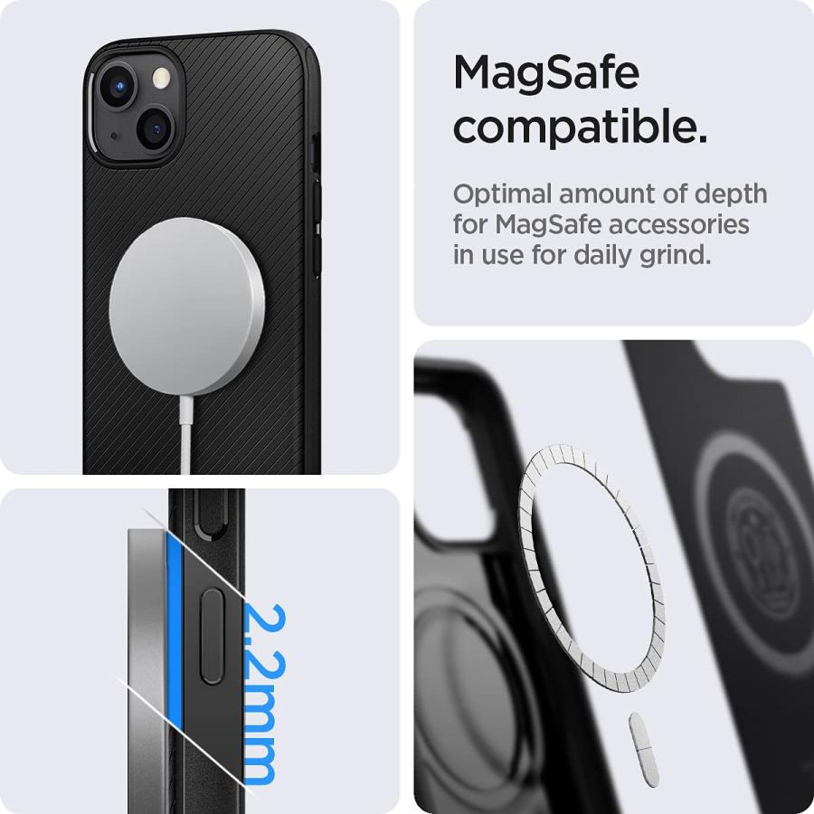 Spigen iPhone13 ケース Magsafe対応 耐衝撃 すり傷防止 Spigen iPhone13 ケース Magsafe対応 耐衝撃 すり傷防止