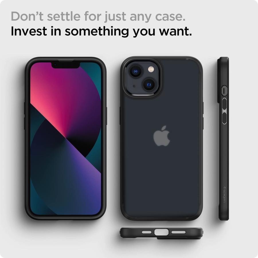 Spigen（シュピゲン） Spigen iPhone13 スマホケース 半透明 TPU 耐