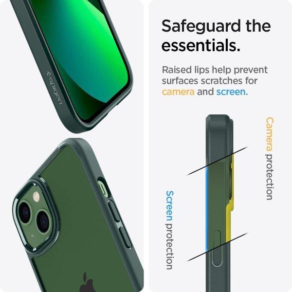 Spigen（シュピゲン） Spigen iPhone13 ケース 背面クリア Magsafe対応