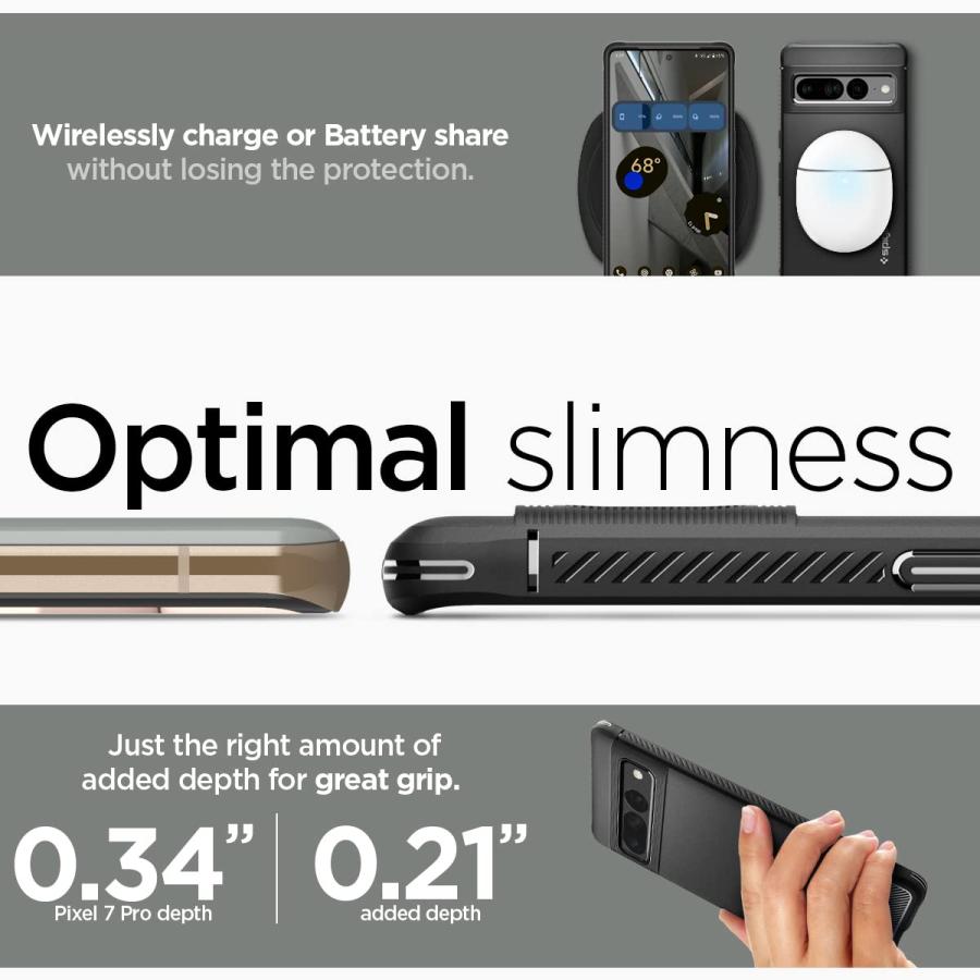 Spigen（シュピゲン） Spigen Google Pixel7Pro ケース ソフトケース