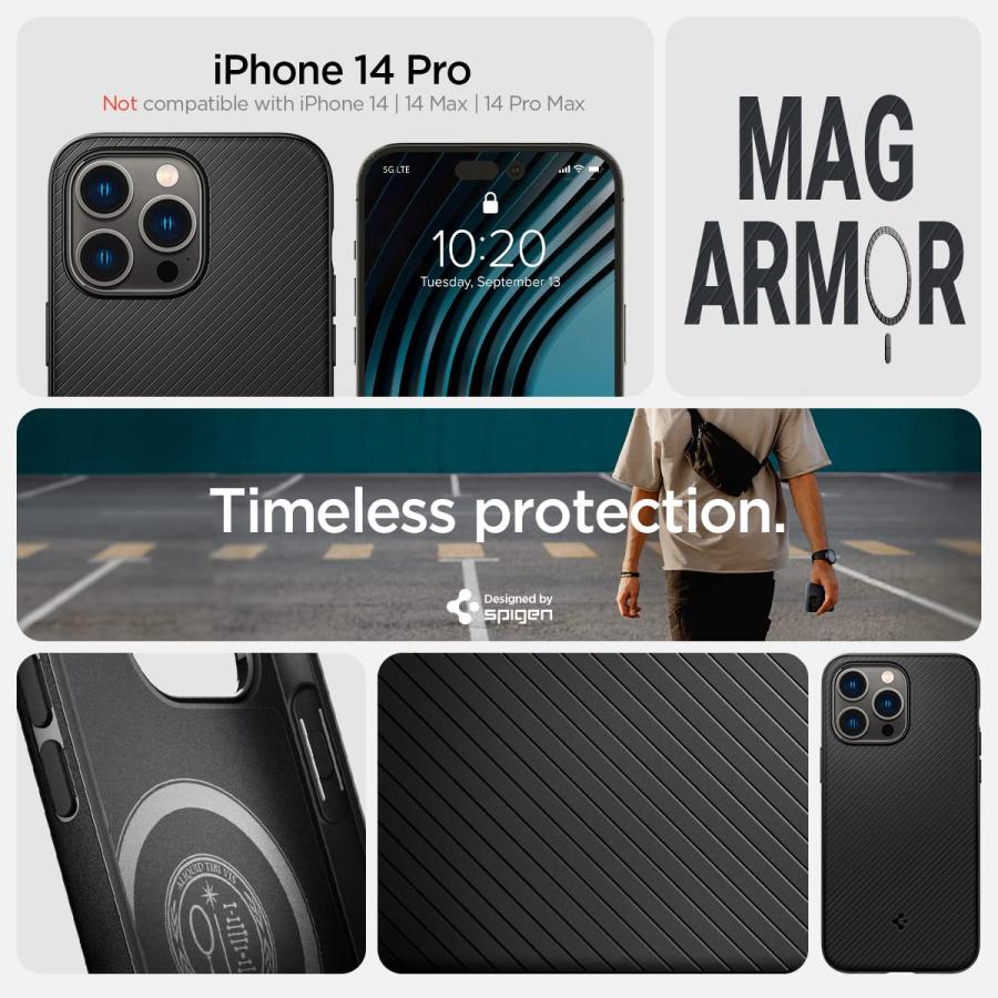 Spigen（シュピゲン） Spigen iPhone14Pro ケース MagSafe対応