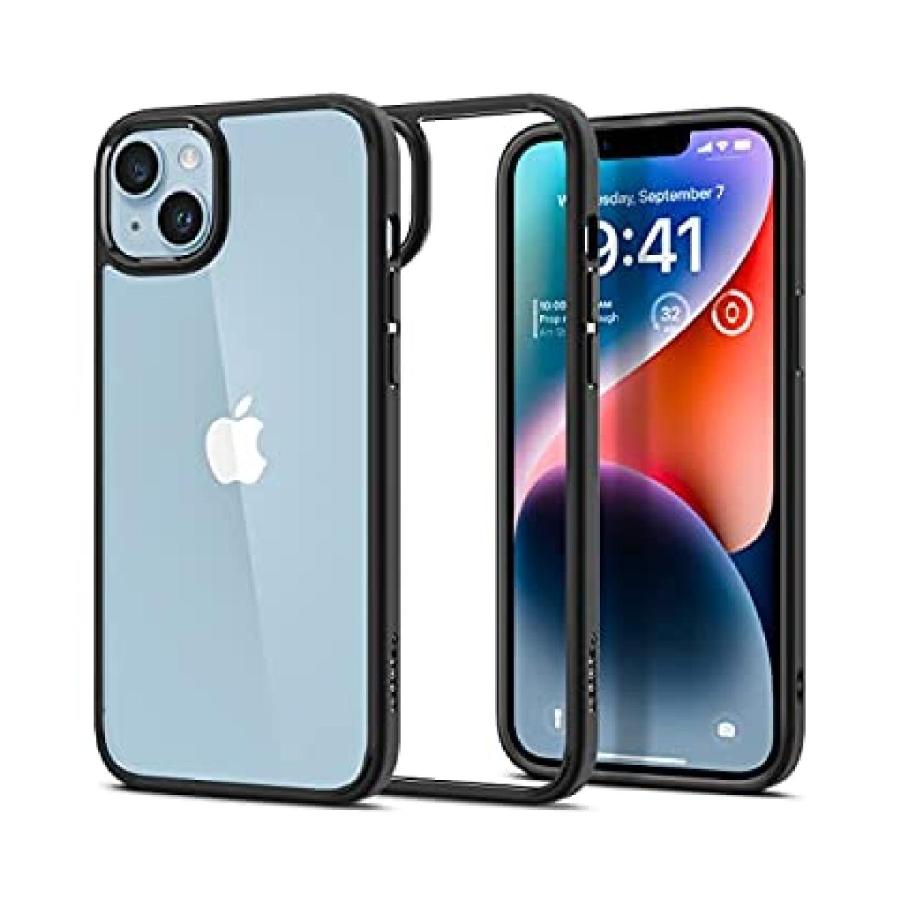 Spigen（シュピゲン） Spigen iPhone14 ケース 背面クリア ストラップ