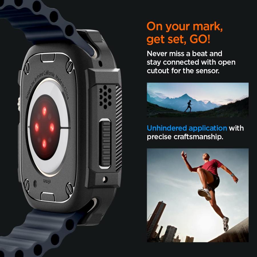 Spigen Apple Watch ultra2/ultra ケース 保護カバー アップル