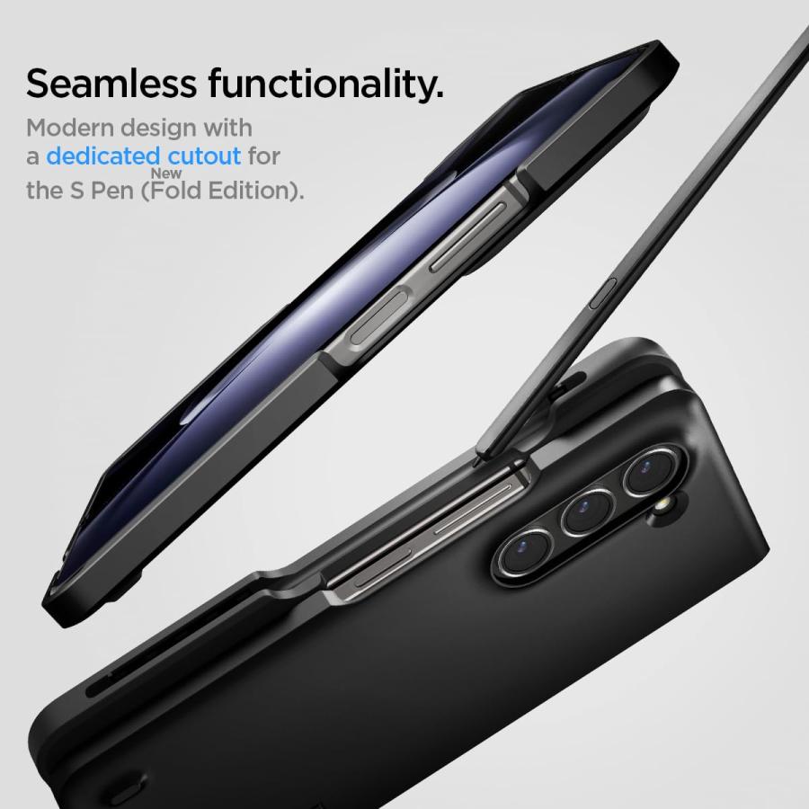 Spigen（シュピゲン） Spigen Galaxy Z Fold5 ケース Sペン収納 超薄型