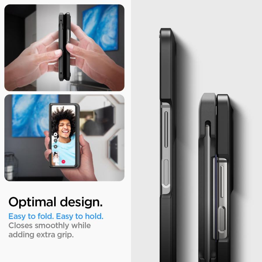 Spigen（シュピゲン） Spigen Galaxy Z Fold5 ケース Sペン収納 超薄型