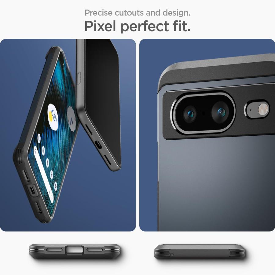 Spigen（シュピゲン） Spigen Google Pixel8 ケース スタンド付き 耐