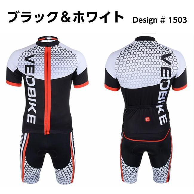 サイクルウェア 上下セット 半袖 ジャージ 5分丈 レーパン | ブランド登録なし | 03