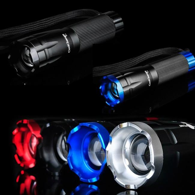 サイクル LED ライト バンドルバー 取り付けアタッチメント付属 自転車 懐中電灯 送料無料 | ブランド登録なし | 02