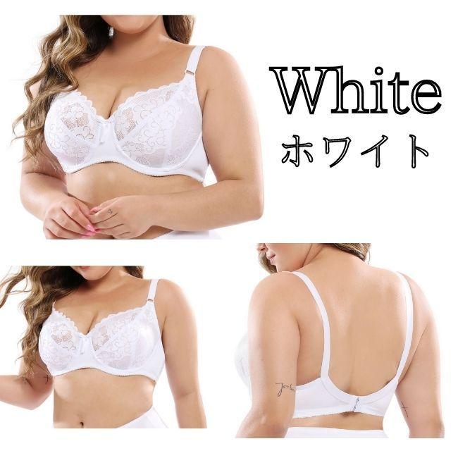 ブラジャー 大きいサイズ アンダ ー 80 85 90 95 100 105 脇高 脇肉 谷間 レース デザイン｜wls｜12