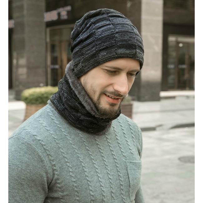 ニット帽 ネックウォーマー セット 裏起毛 冬 帽子 防寒 メンズ レディース ビーニー | ブランド登録なし | 07