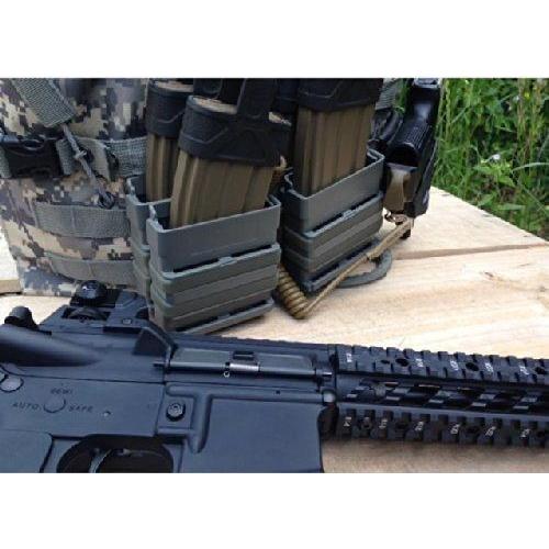 マガジン ポーチ 7.62mm対応 2個 MOLLEシステム対応 サバイバルゲーム