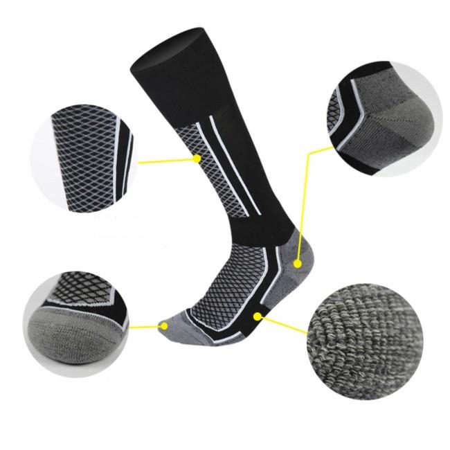 スキー ソックス メンズ レディース スノボー 靴下 ハイソックス ロングソックス ウェア 登山 | ブランド登録なし | 10