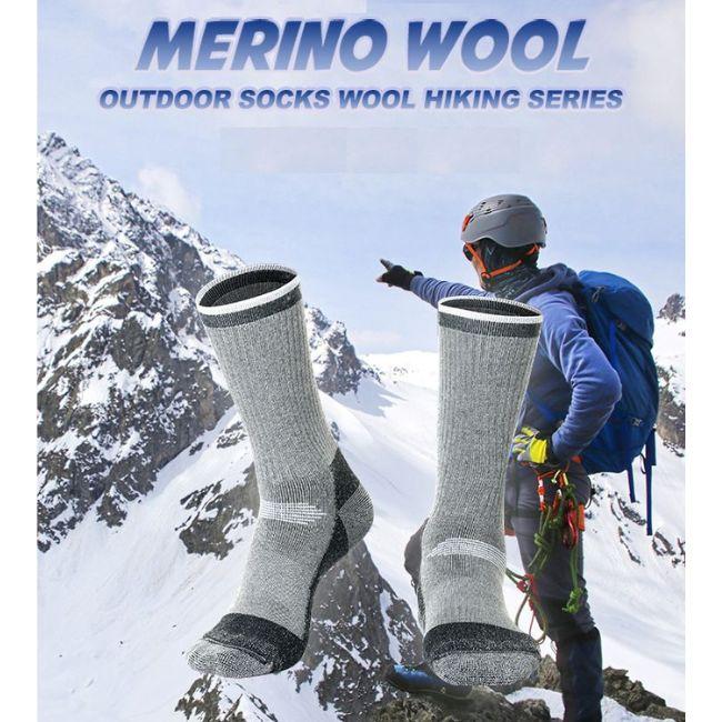 ソックス メリノ ウール 厚手 羊毛 スポーツ トレッキング 登山 アウトドア 靴下 メンズ レディース 防寒 秋 冬 防寒 | ブランド登録なし | 06