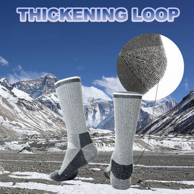 ソックス メリノ ウール 厚手 羊毛 スポーツ トレッキング 登山 アウトドア 靴下 メンズ レディース 防寒 秋 冬 防寒 | ブランド登録なし | 07