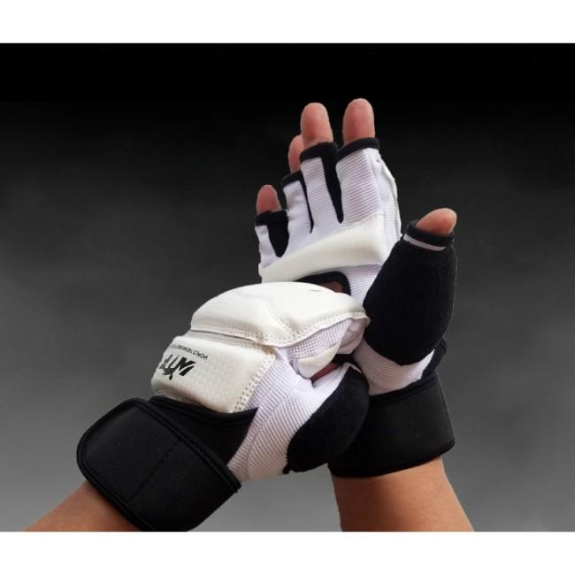 格闘技 パンチンググローブ ハーフフィンガー 肉厚パッド フィスト