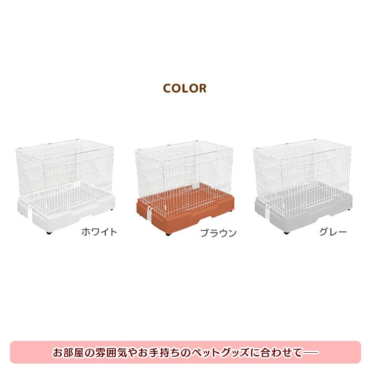 高級ヒノキ製ケージ、引き出し式、格安。 WEIMALL 【引き出しトレータイプ/1段】ペットケージ ケージ 犬