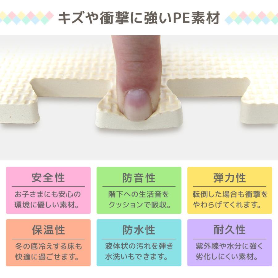 WEIMALL 【単色1cm/32枚セット】ジョイントマット 大判 60×60cm WEIMALL 【単色1cm/32枚セット】ジョイントマット 大判 60×60cm
