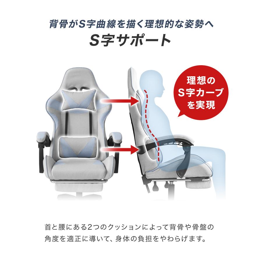 WEIMALL（ウェイモール） ゲーミングチェア 4Dアームレスト