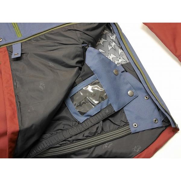 新品:SALE】22 AIRBLASTER TRENCHOVER JACKET - Navy Olive Ox S 新品:SALE】22 AIRBLASTER TRENCHOVER JACKET - Navy Olive Ox S