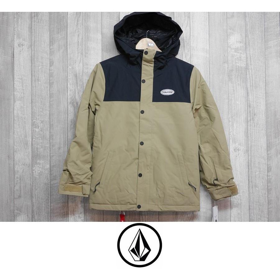 新品:SALE】24 VOLCOM 子供用 STONE.91 INS JACKET - DARK KHAKI S