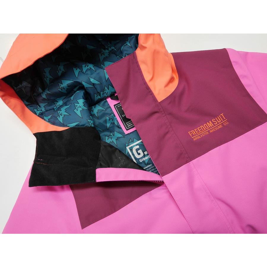 新品:SALE】24 AIRBLASTER YOUTH FREEDOM SUIT - Hot Pink Mサイズ