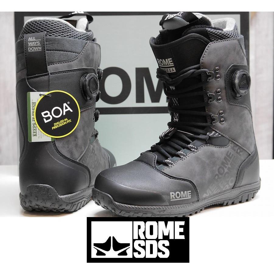 新品:SALE】25 ROME BODEGA HYBRID BOA - 26.0 BLACK 正規品