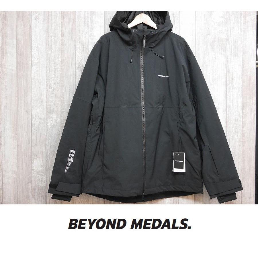 新品:SALE】25 BEYOND MEDALS FULLZIP JACKET 2L - Lサイズ BLACK 正規