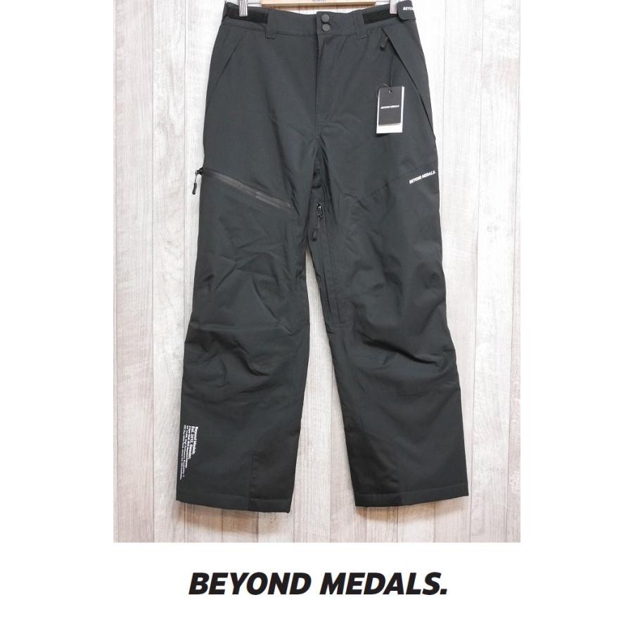 新品:SALE】25 BEYOND MEDALS ZIP PANT 2L - Sサイズ BLACK 正規品
