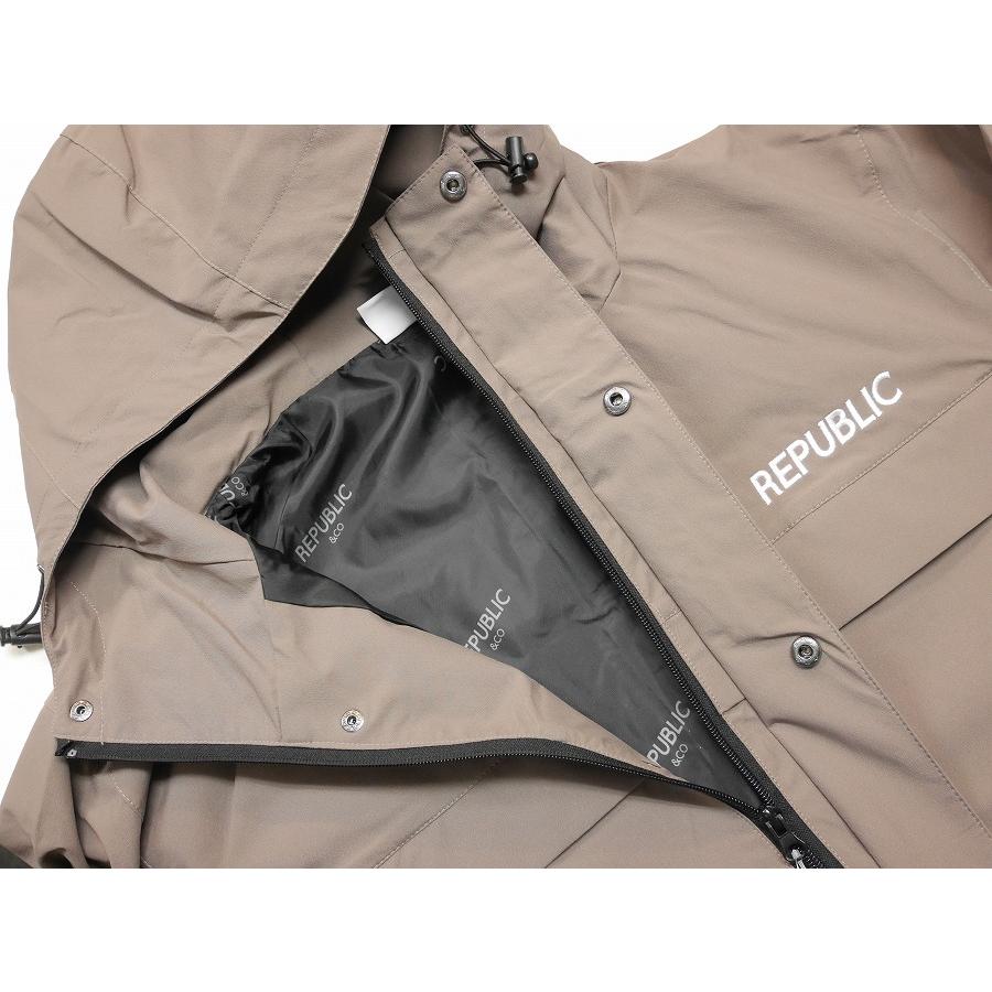 新品:SALE】25 REPUBLIC PARKLIVE JACKET - XLサイズ Mocha 正規品 