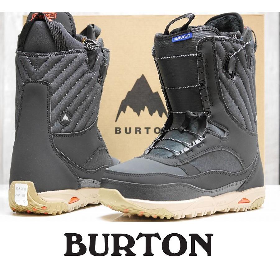 【美品】BURTON　Limelight スノーボードブーツ ベージュ25.0 新品:SALE】25 BURTON LIMELIGHT - 24.0 Black 正規品 保証付