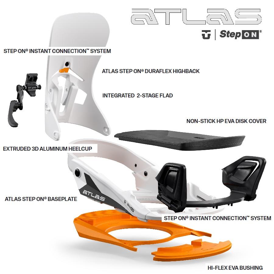 新品】26 UNION ATLAS STEP ON - WHITE Lサイズ 正規品 保証付