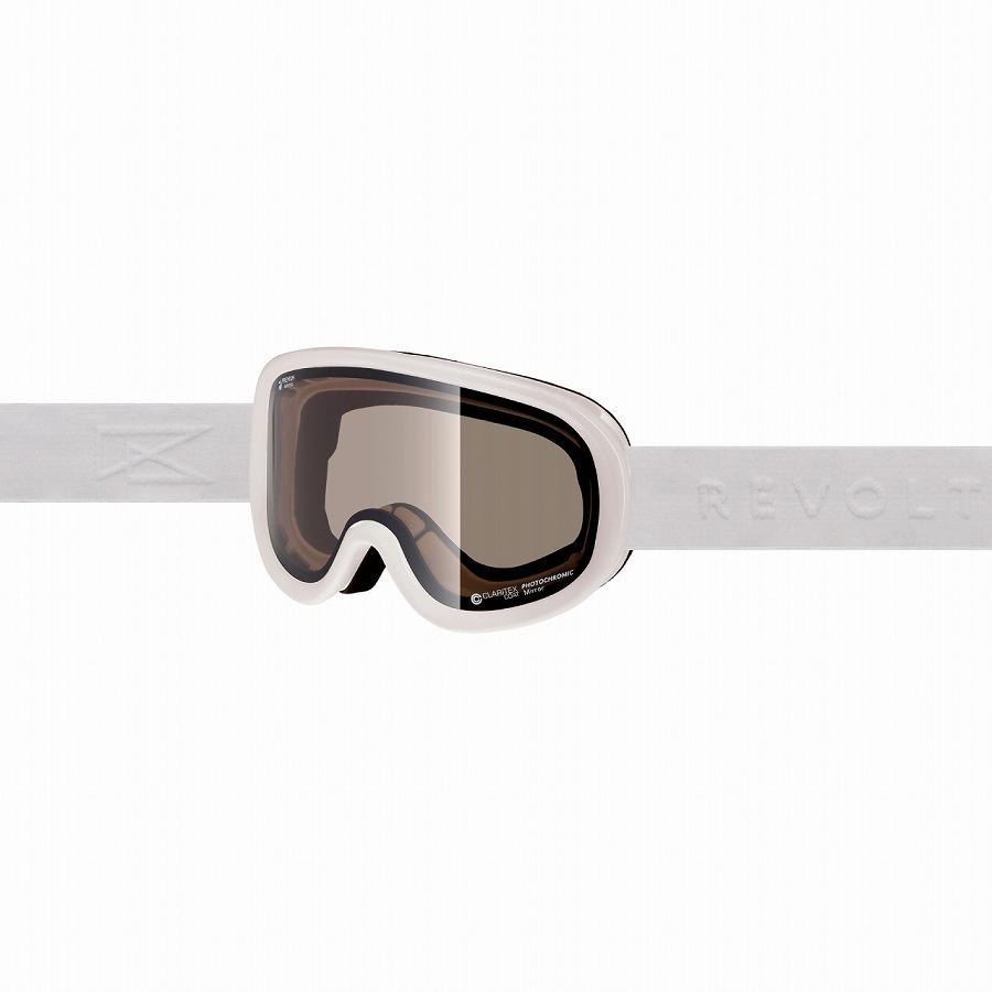 新品:SALE】26 REVOLT SUPER LIGHT FRAME 調光レンズ - White Gross