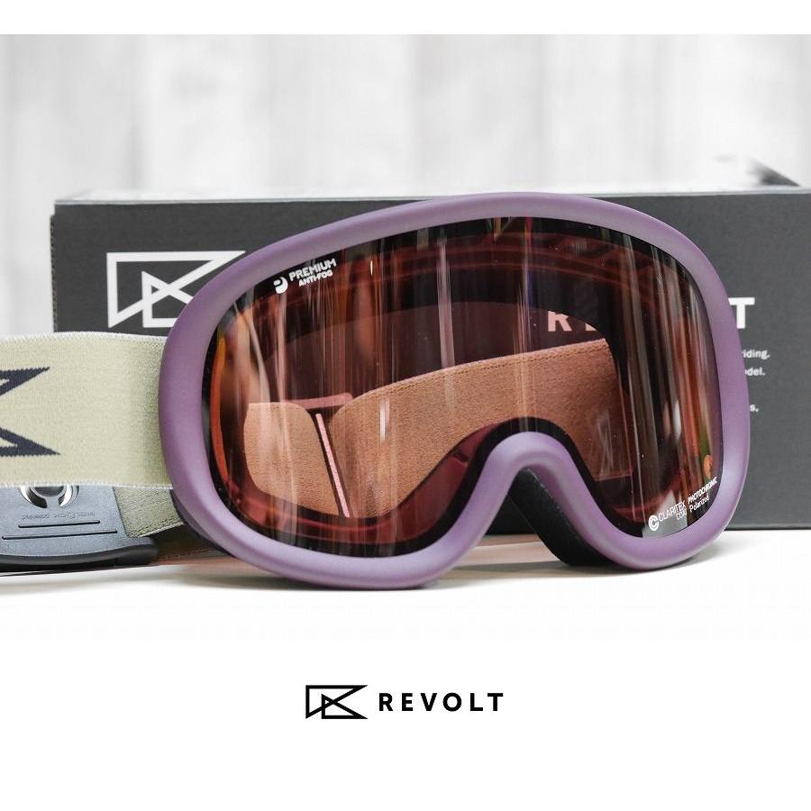 新品】26 REVOLT SUPER LIGHT FRAME 偏光 調光レンズ - Matte 至極
