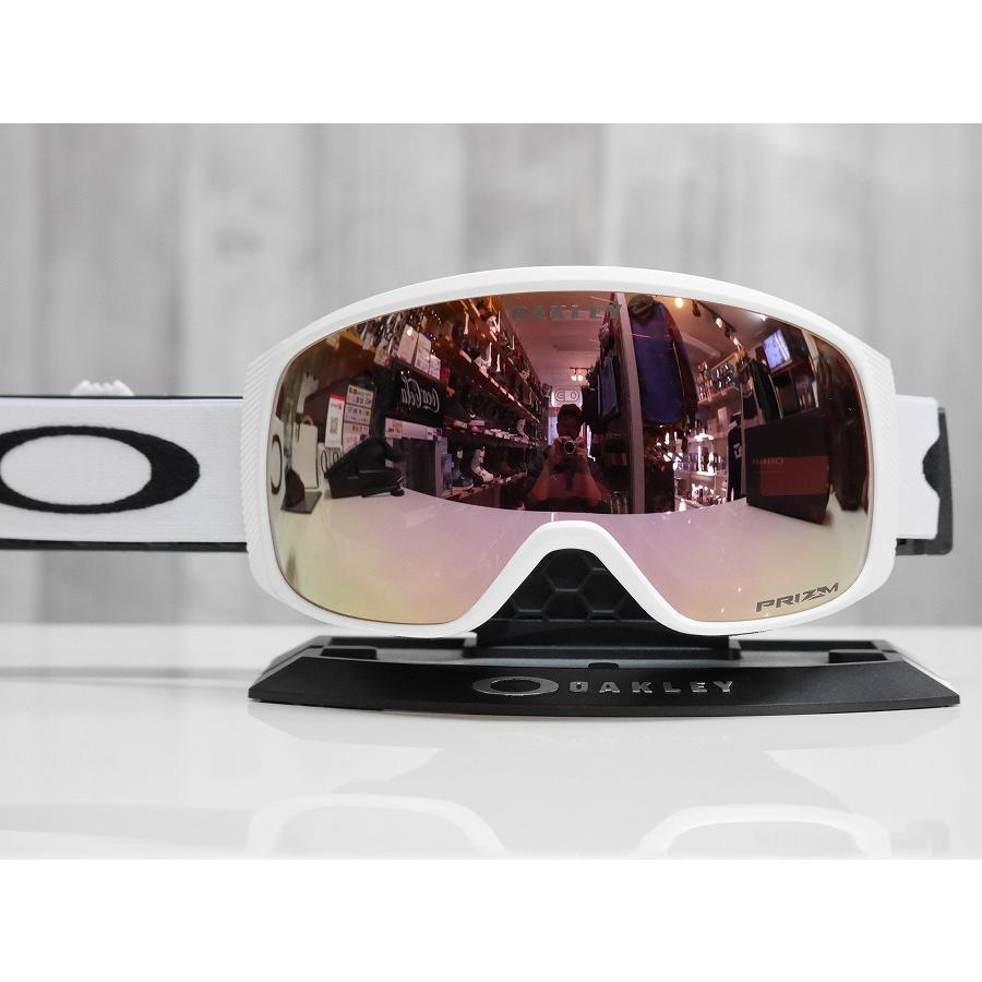 新品】26 OAKLEY FLIGHT TRACKER M - MATTE WHITE PRIZM ROSE GOLD